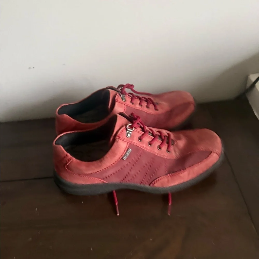 Hotter Comfort Concept “Mist” Shoes – Red Leather – Women’s 10